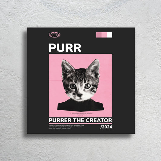 Purrer the Creator Canvas