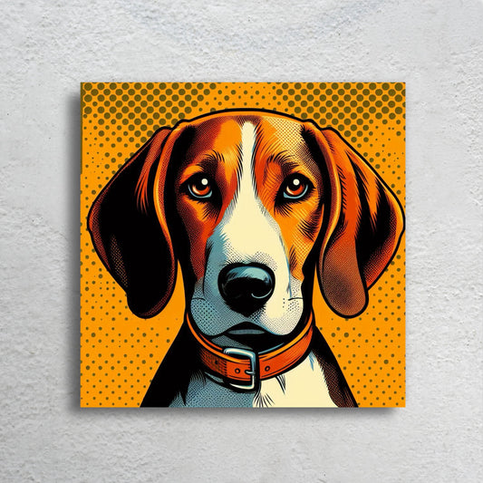 Beagle Pop Art Canvas