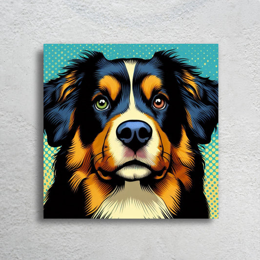 Cute Bernese Mountain Canvas