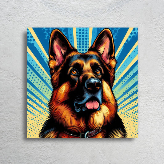 German Shepherd Canvas