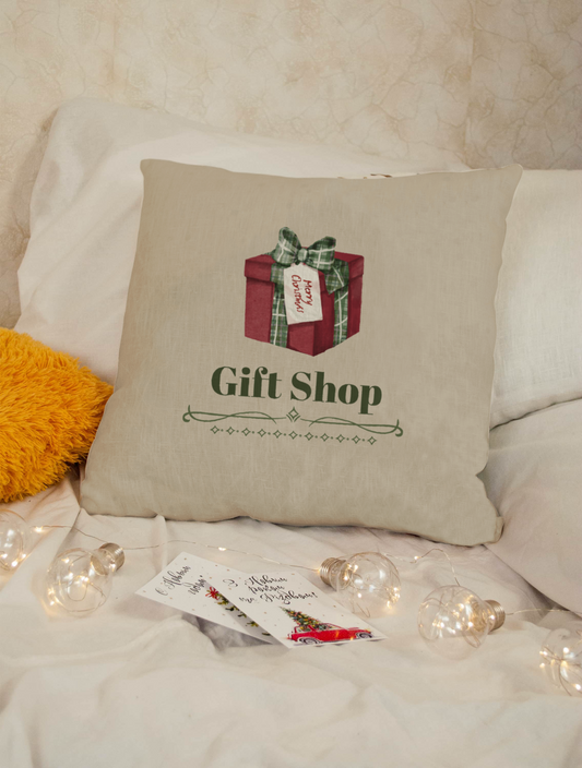 Gift Shop Pillow Cover